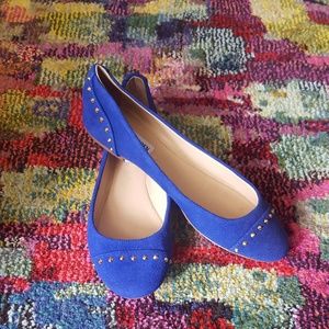 Steve Madden blue flats